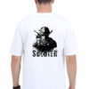 Unisex Terry Oversized T-Shirt White - Image 2
